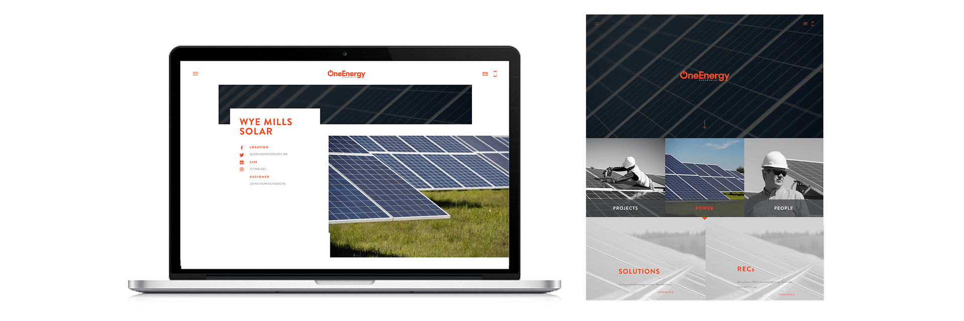 OneEnergy Website